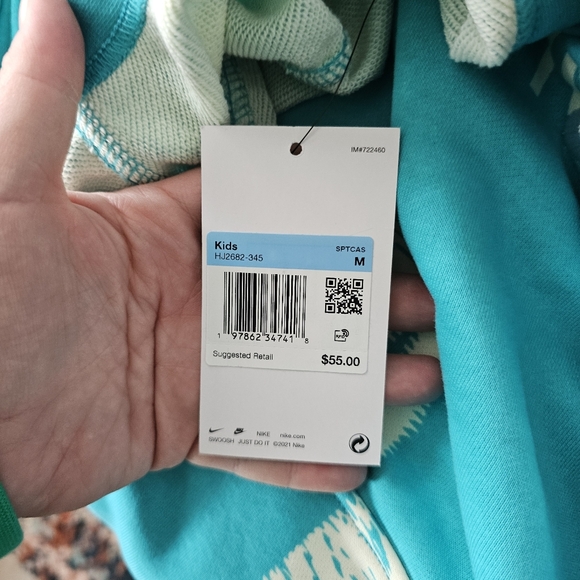 Nike Boys' Sportswear Club Fleece Hoodie - Picture 5 of 5